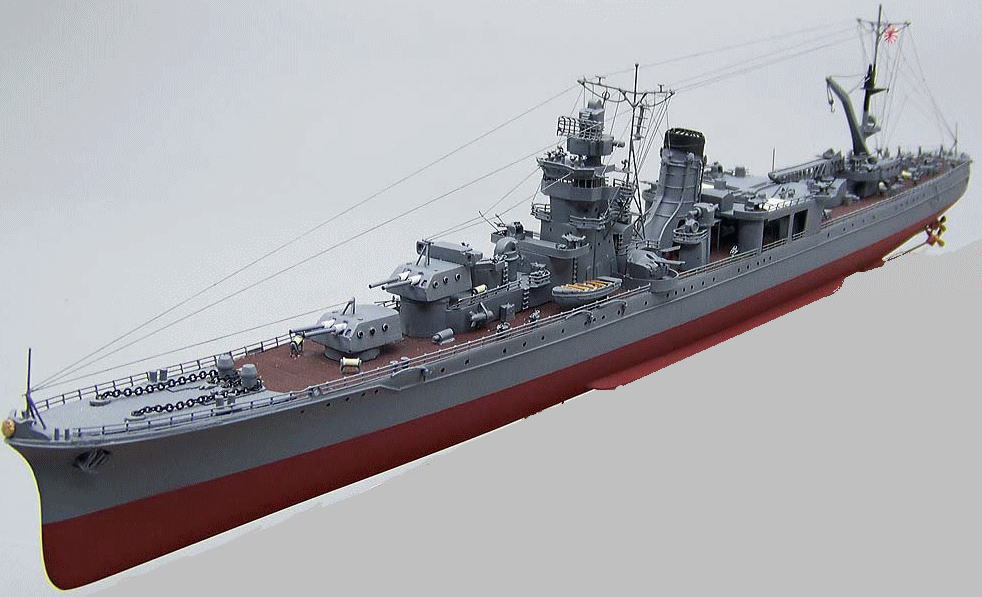 プラモデル 1/350 日本海軍軽巡洋艦『矢矧』