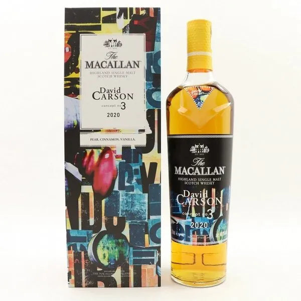 The Macallan Concept Number 3 'David Carson' Single Malt Scotch