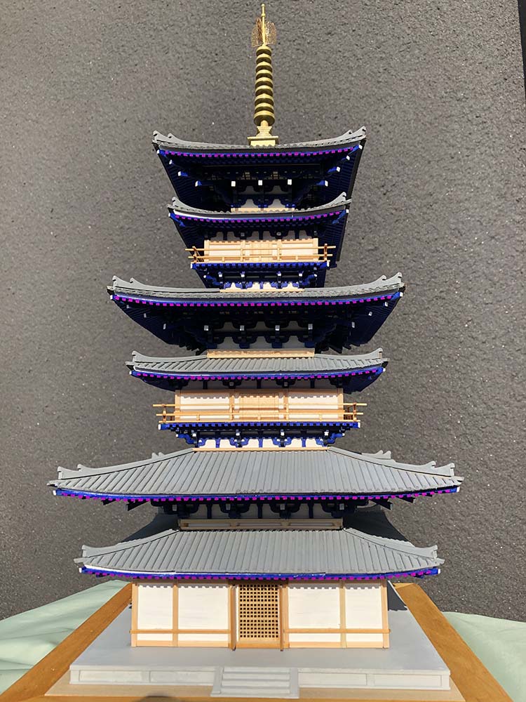 1/75薬師寺東塔 – ウッディジョー