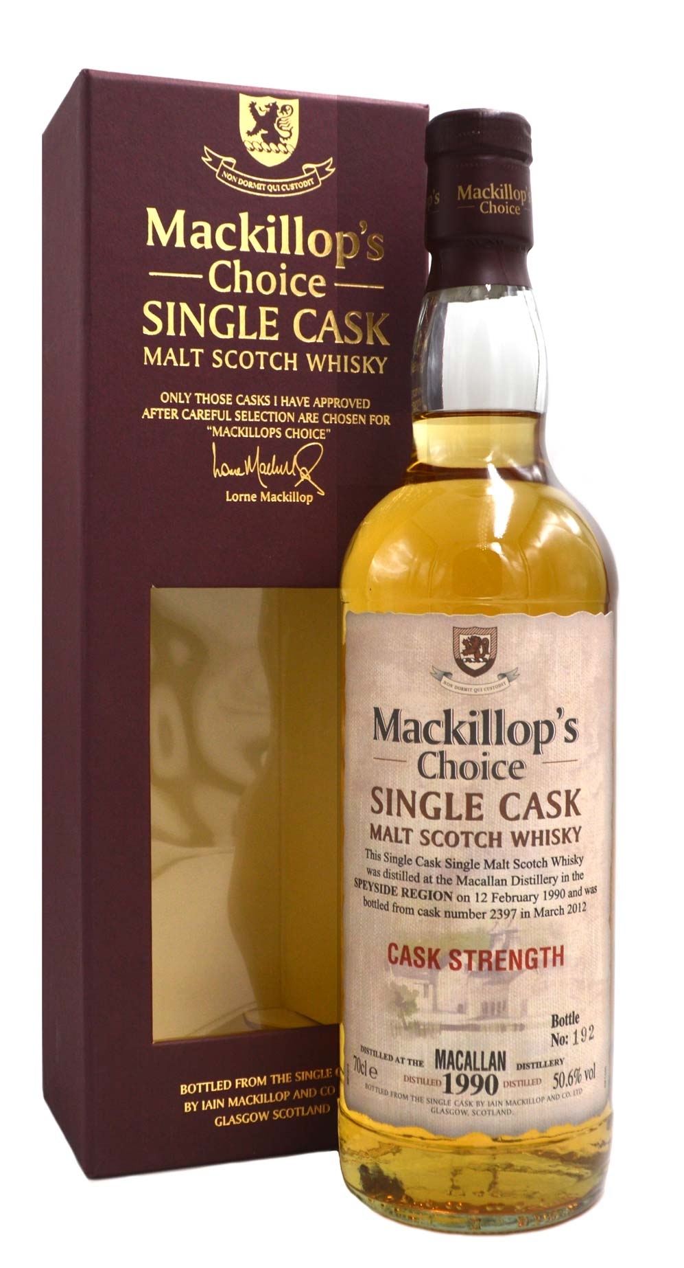 Mackillop's choice Glenlivet 1989 【公式通販】
