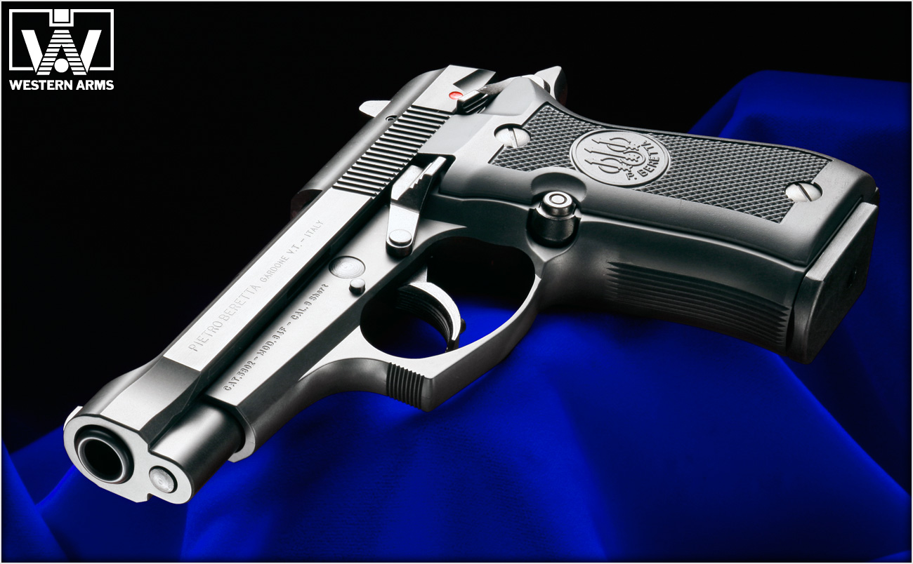 ベレッタ M84FS カーボンブラック HW WA【ベレッタ】M84FS カーボン