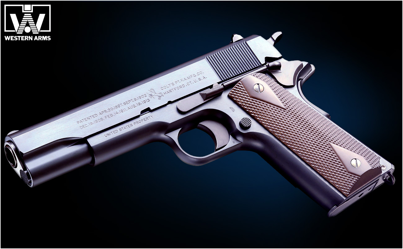 人気No.1！「WA【コルト】M1911／ブラックアーミー」絶賛発売中