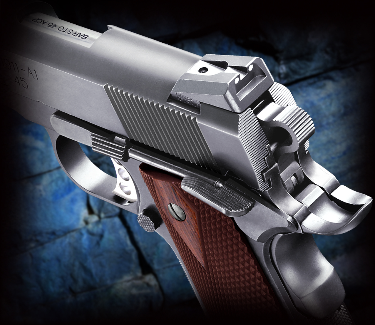 完売】WA L.A.ヴィッカーズ・カスタム 実物木製グリップ付 【WESTERN