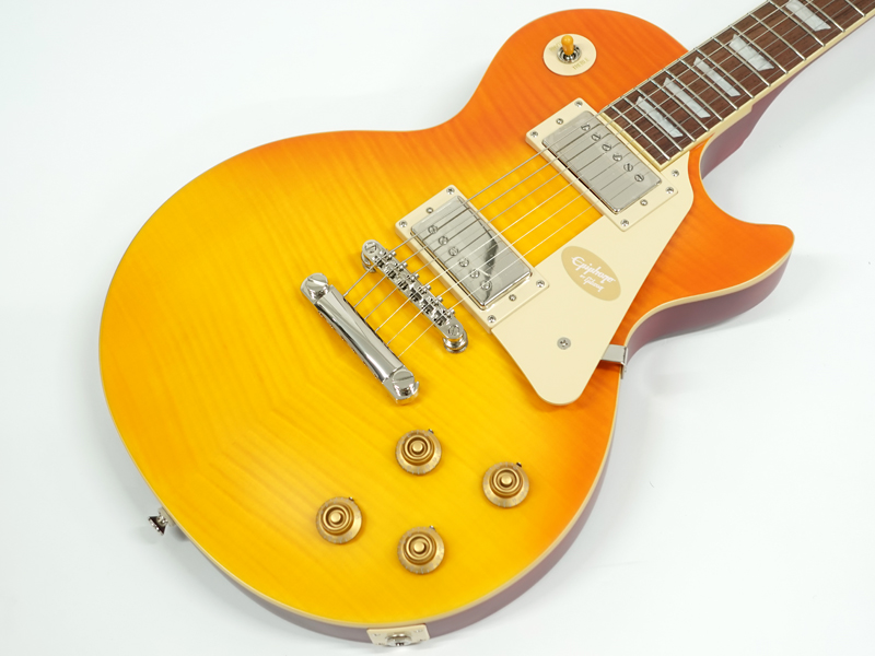虎杢トップ｜Epiphone Les Paul Standard ハニーバースト 虎杢トップ