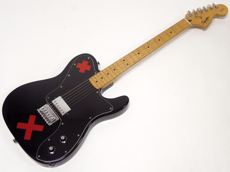 9805】 Squier SUM41 Deryck Whibley テレキャス