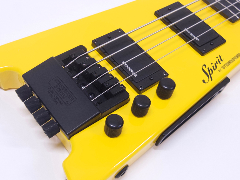 STEINBERGER スタインバーガー Spirit XT-2 Hot Rod Yellow ヘッドレス