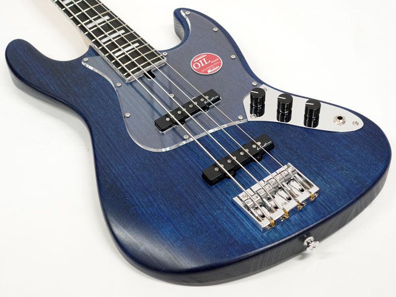 Bacchus エレキベース 青 カバー付き ベース】かっこよすぎる青の