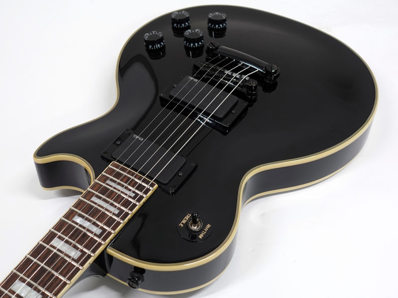 エピフォン カスタム ／ エボニー EMG Epiphone Les Paul Custom Ebony