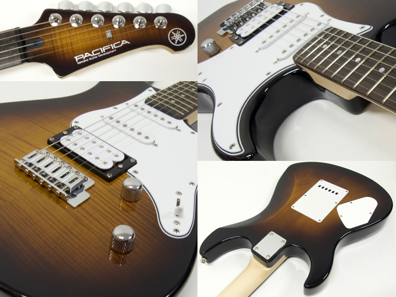 美品]YAMAHA Pacifica212VFM ストラップ チューナー付き