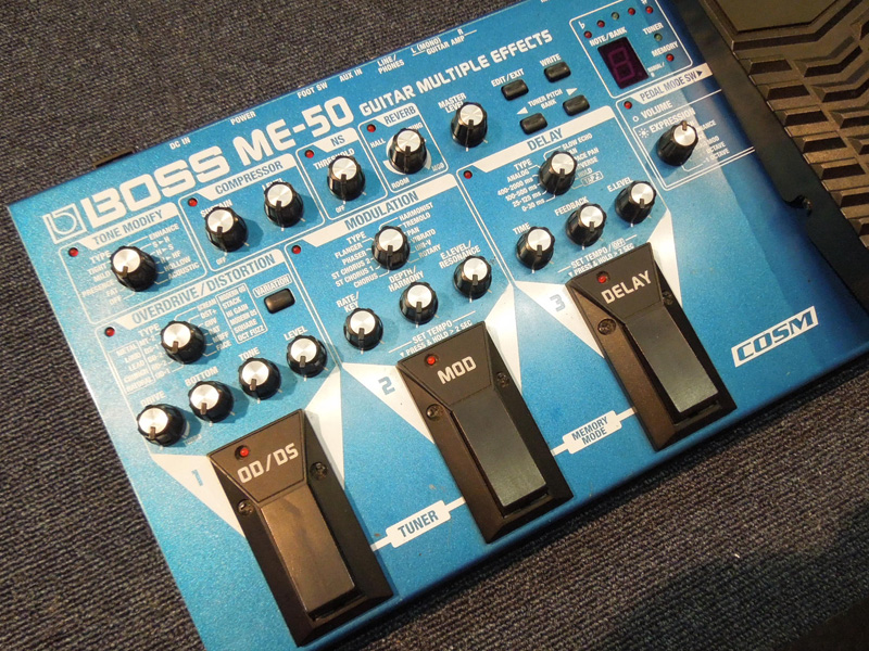 BOSS ボス ME-50 Guitar Multiple Effects | ワタナベ楽器店 大阪店