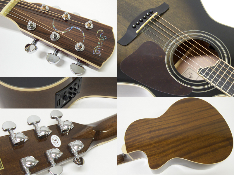 S.Yairi エスヤイリ YE-4M BKB 【 エレアコ アコースティックギター