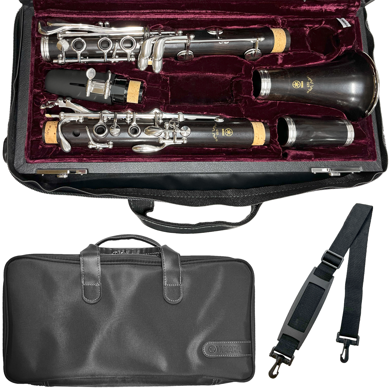 YAMAHA ヤマハ 5年保証サポート対象 YCL-650 B♭ クラリネット 木製
