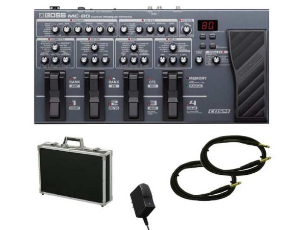 BOSS ボス ME-80 【エフェクターボード+シールド3mx2本+ACアダプター