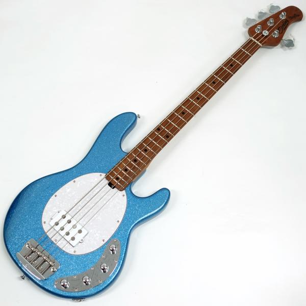 Sterling by Musicman RAY34 Blue Sparkle スティングレイベース