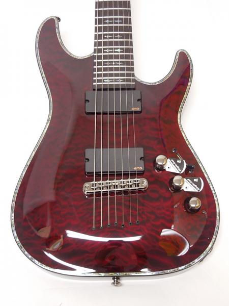 SCHECTER シェクター HELLRAISER C-7 Black Cherry 7弦ギター AD-C-7