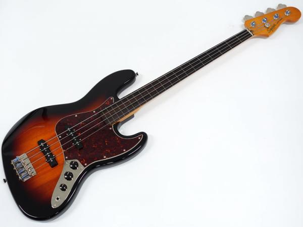 SQUIER スクワイヤー Classic Vibe 60s Jazz Bass Fretless 3TS < Used