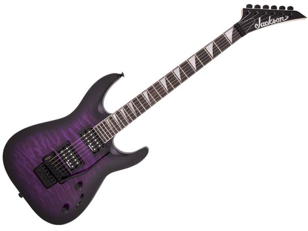 Jackson ジャクソン JS32Q DKA Transparent Purple Burst 【ディンキー
