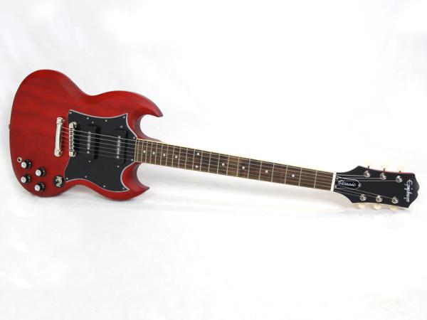 Epiphone エピフォン SG Classic Worn P-90s Worn Cherry | ワタナベ