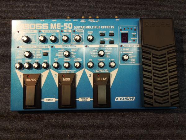 BOSS ボス ME-50 Guitar Multiple Effects | ワタナベ楽器店 大阪店