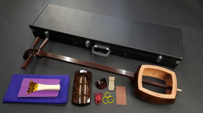 津軽三味線紅木金細 WKT-5213K