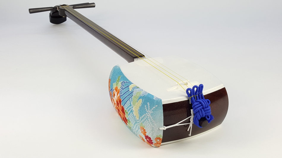 中棹三味線 和楽器 民謡 太さ2.6cm 紅木 東さわり 1本棹 中棹三味線和