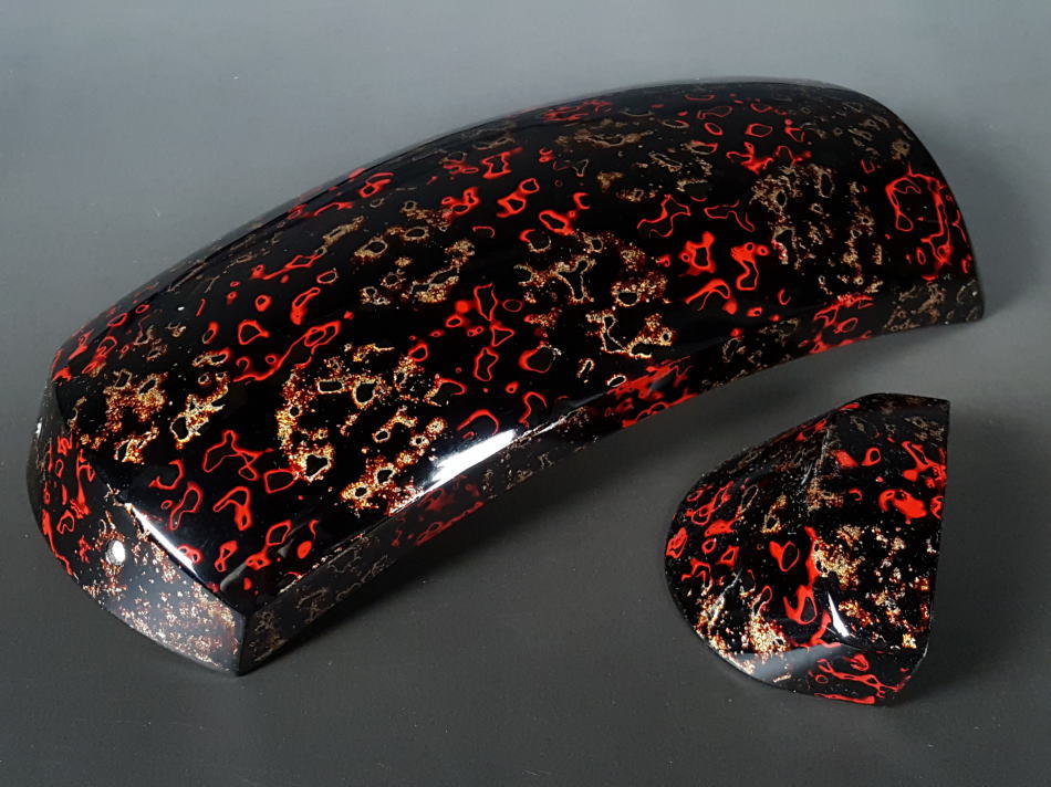 津軽塗 漆器セット 花模様 赤黒 7点 2026年最新】津軽塗 花台の人気