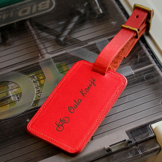 和気文具本店限定 ラゲージタグ ラゲッジタグ オリジナル 本革 バッグ