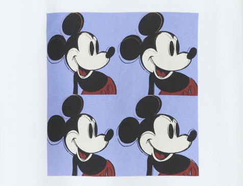 11日まで特価】アンディ・ウォーホル ミッキーマウス絵画 絵画】Andy