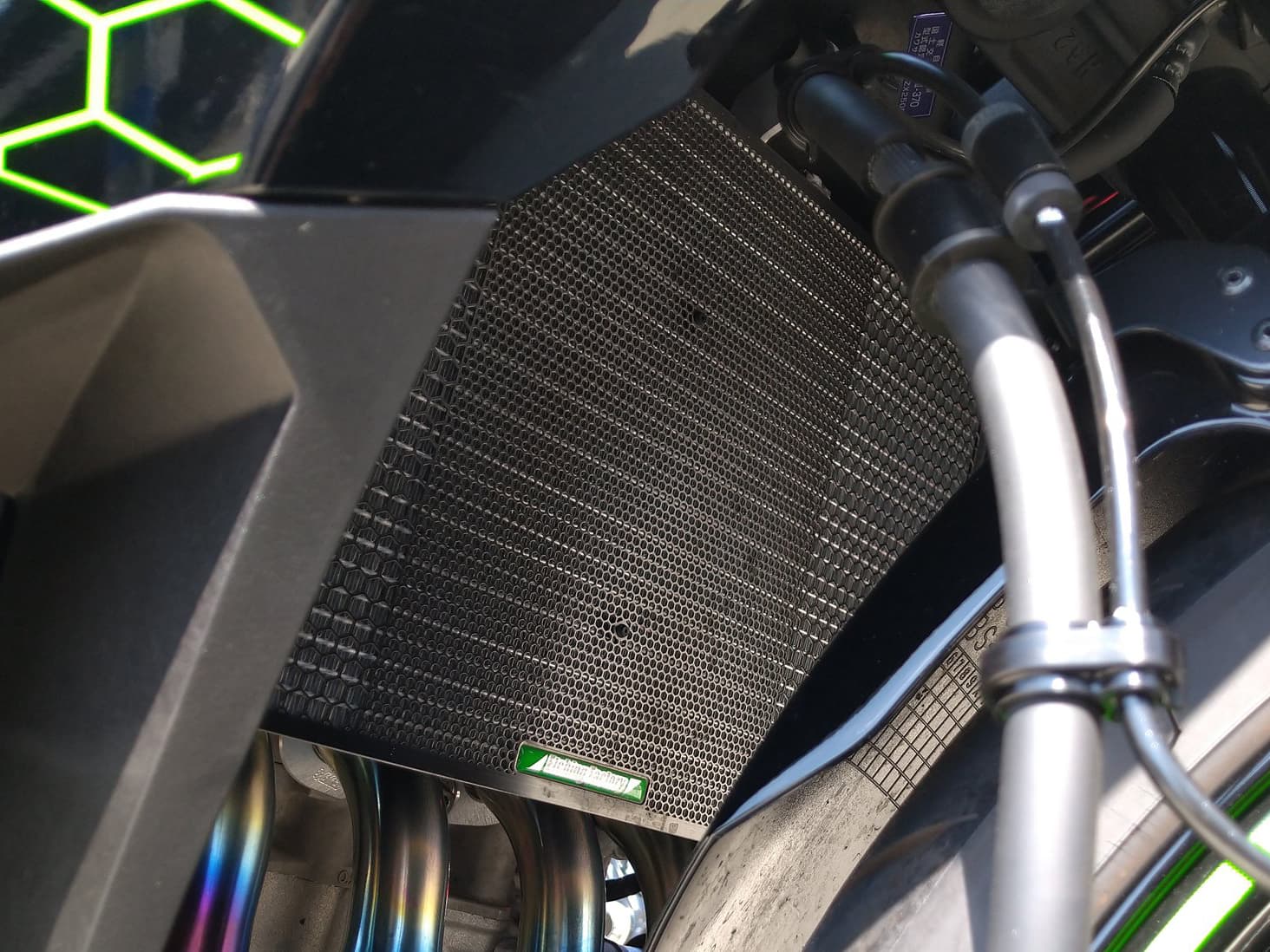 ZX-25R(20~)用ラジエターコアガードSB