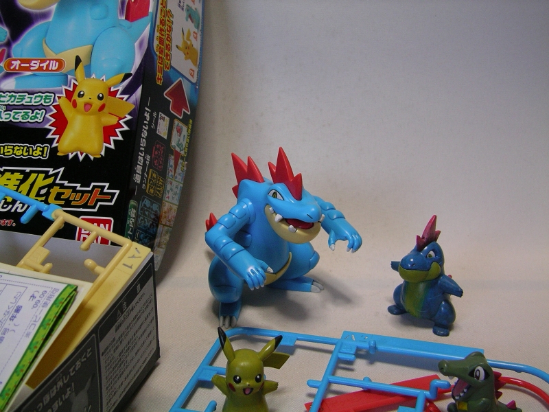 バンダイ オーダイル進化セット ポケモンプラモコレクション オーダイル進化セット (プラモデル