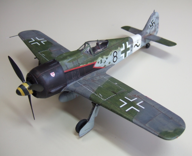 フォッケウルフ Fw190A8R2 ( タミヤ 1/48)