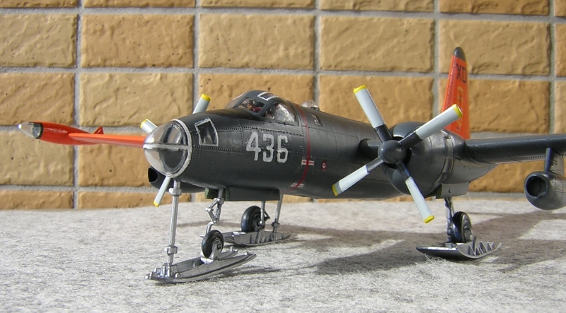 P2V-7LP ネプチューン（レベル 1/104）＞ 飛行機プラモデルの製作