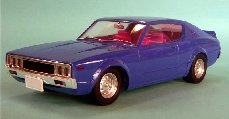 1／24 スカイライン ケンメリ 4ドア 完成品 アオシマ 1⁄24 プラモデル