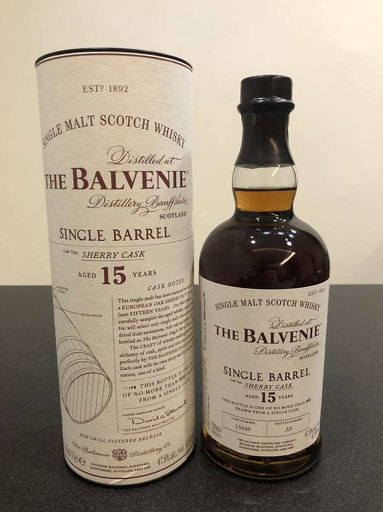 Balvenie 15 Years Single Barrel Sherry Cask - Whisky.com