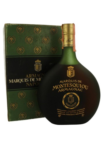ARMAGNAC MARQUIS DE MONTESQUIOU NAPOLEON bot 60/70's 70cl 40