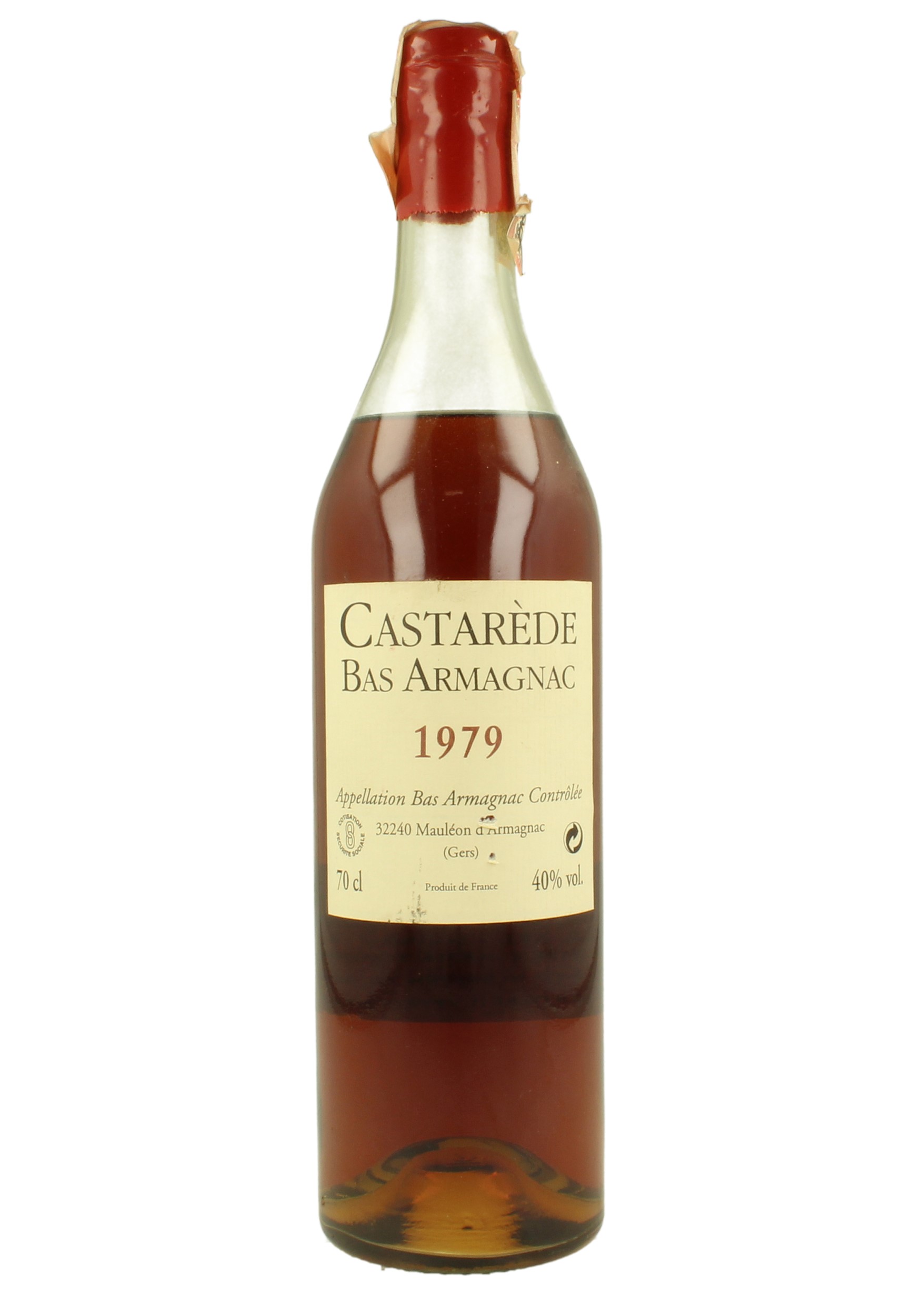 BAS ARMAGNAC CASTAREDE 1979 70 CL 40% - Products - Whisky Antique