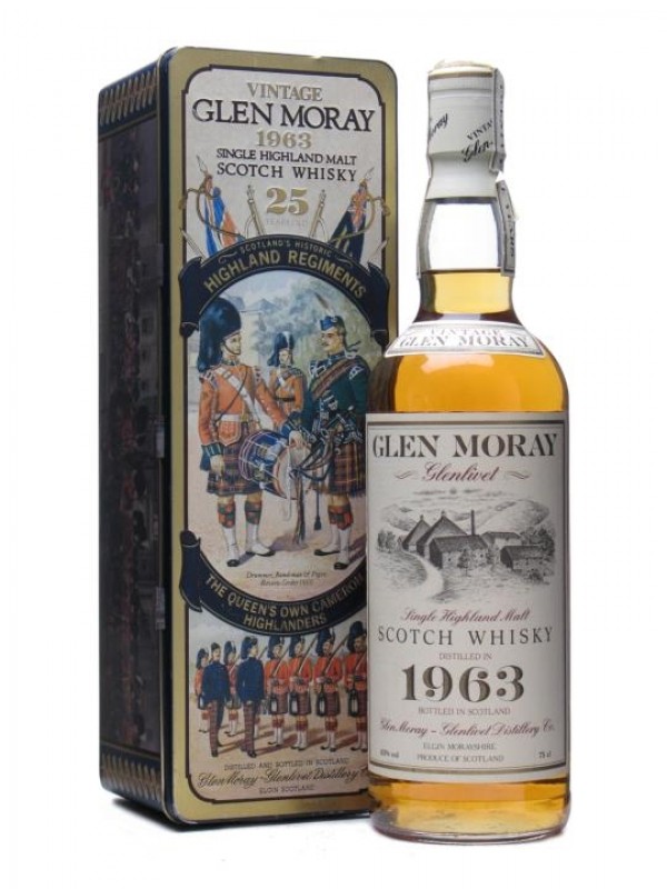 グレンマレイ GLEN MORAY 1963 25年 750ml 未開栓 GLEN MORAY