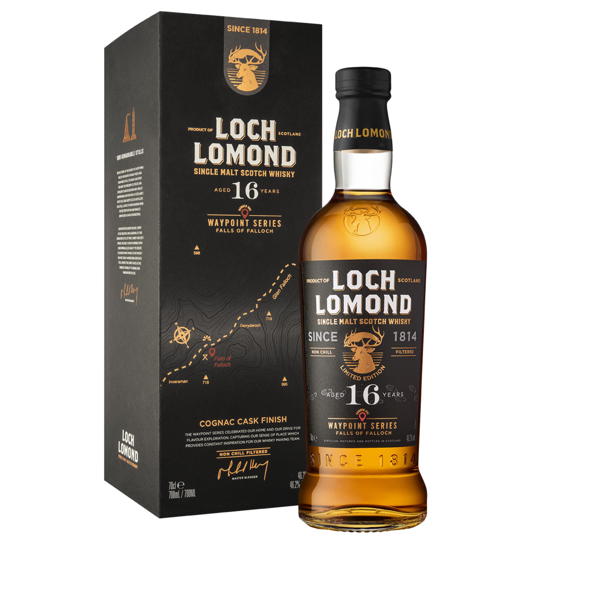 Loch Lomond 16 Year Old Waypoint Series Falls of Falloch | The
