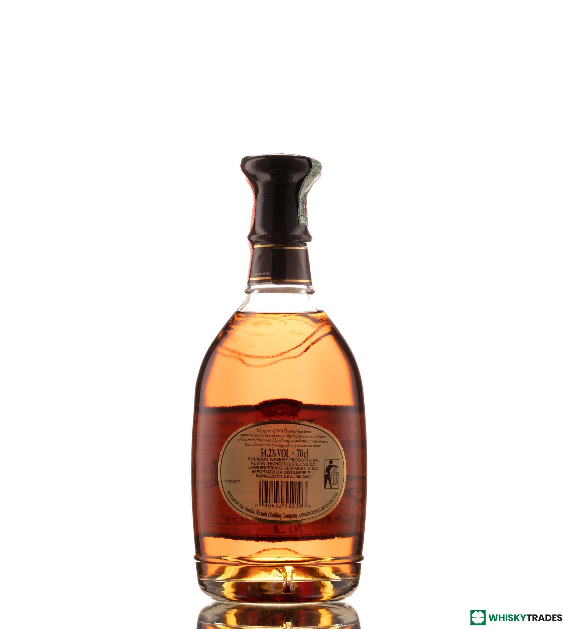 WILD TURKEY RARE BREED BARREL PROOF 54,2% BATCH W-T-01-99