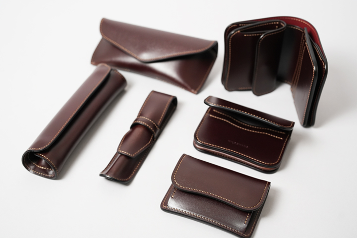 ベイカーフルグレインブライドル】ペンケースめがねケースカラー：チョコ