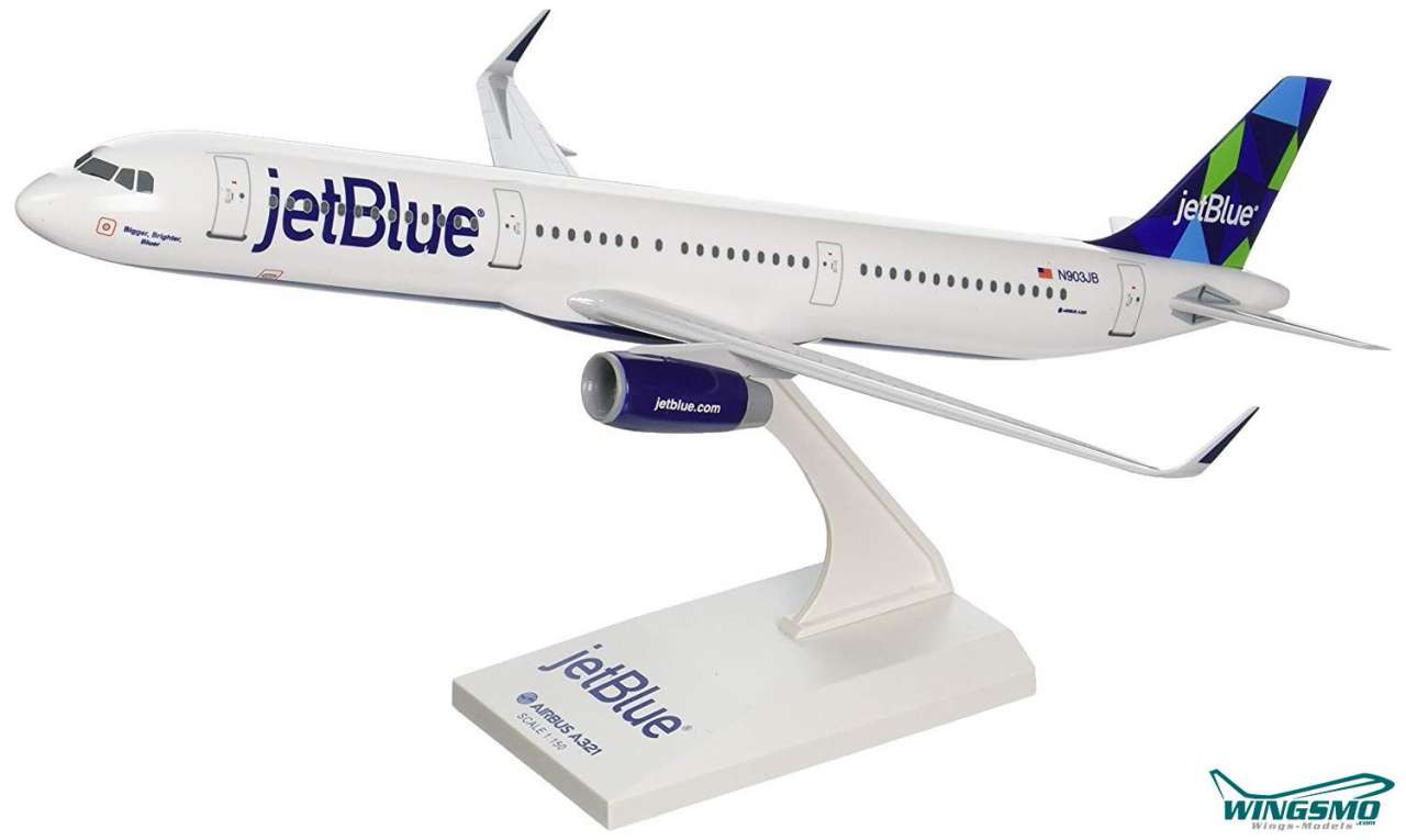 Skymarks JetBlue Airlines Airbus A321 1:150 Scale New Livery Prism