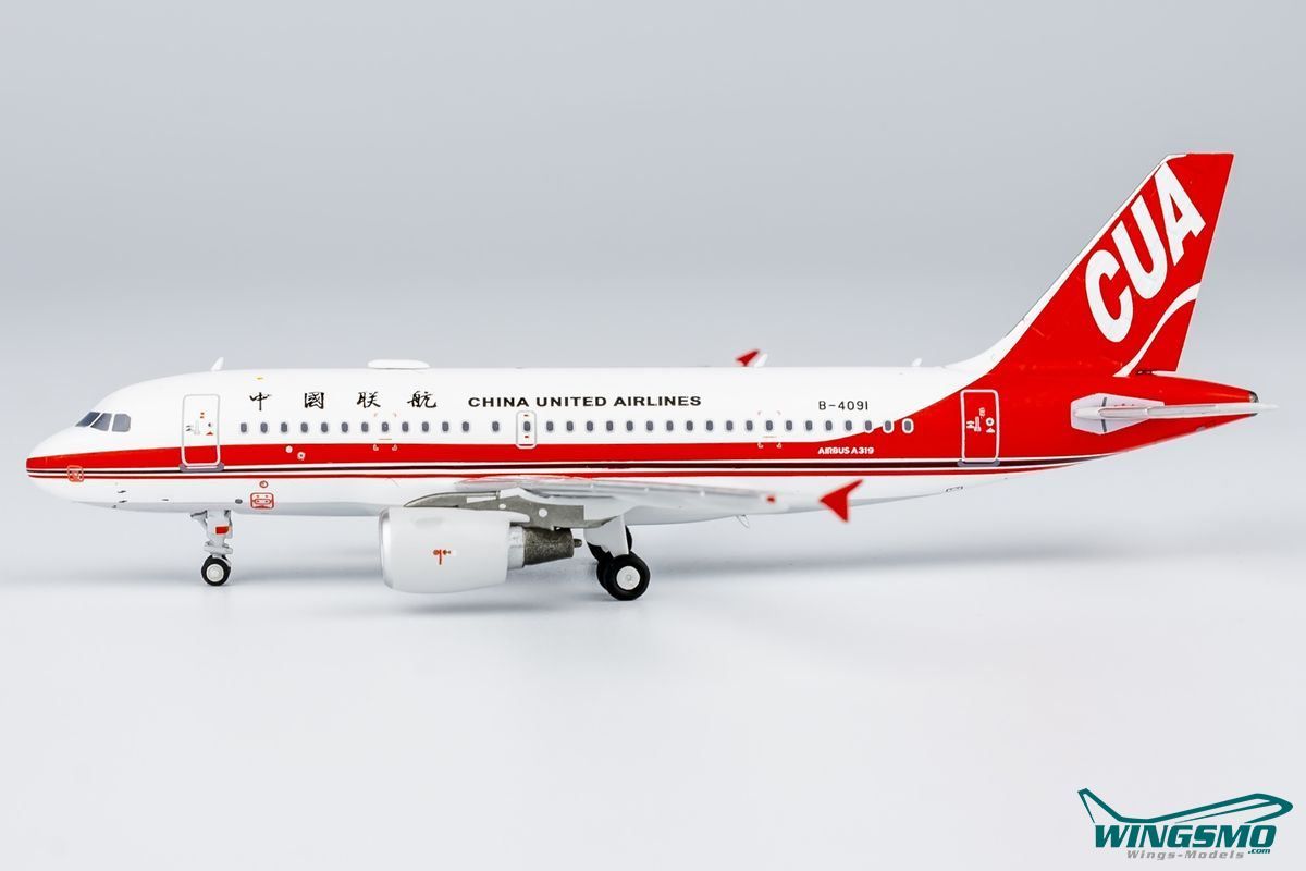 NG Models China United Airlines Airbus A319-100 B-4091 49017