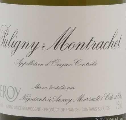 2015 Leroy Puligny-Montrachet, Cote de Beaune, France | prices