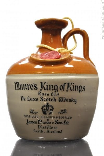 James Munro & Sons Munro's King of Kings Rare Old De Luxe Scotch