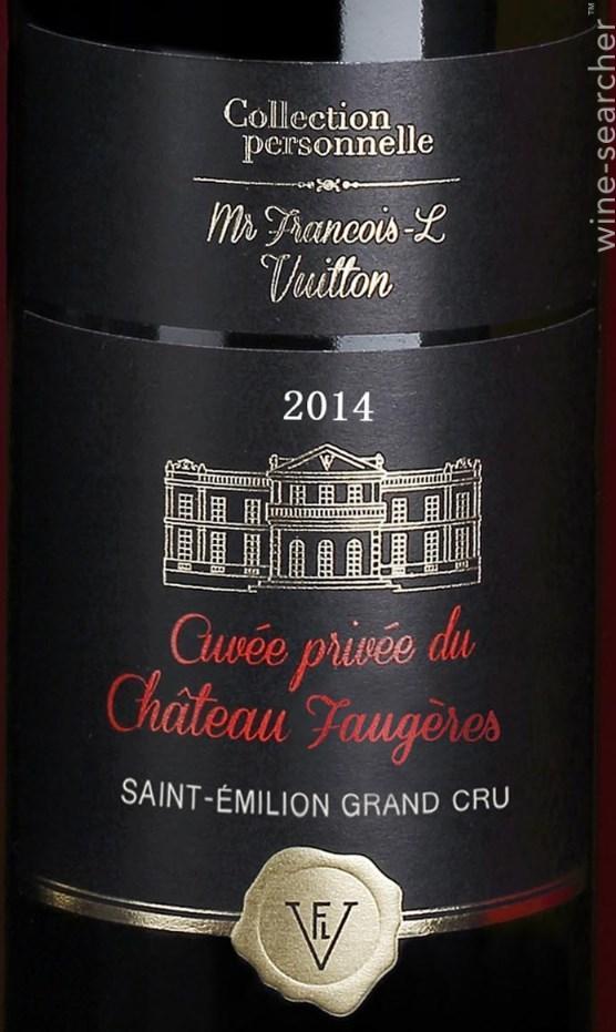2014 Collection Personnelle Mr Francois-L Vuitton 'Cuvee Privee du