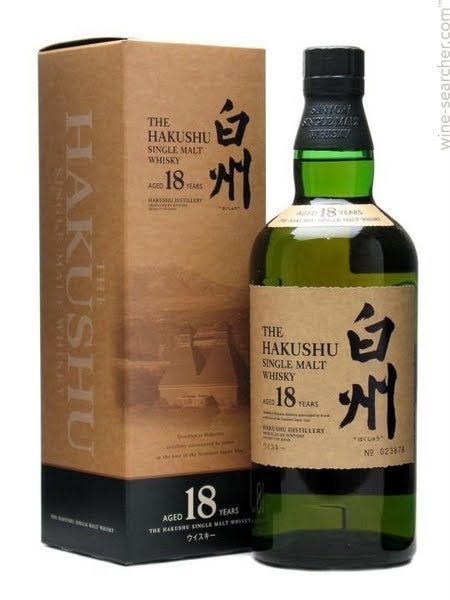 The Hakushu 18 Year Old Single Malt Whisky, Japan | prices