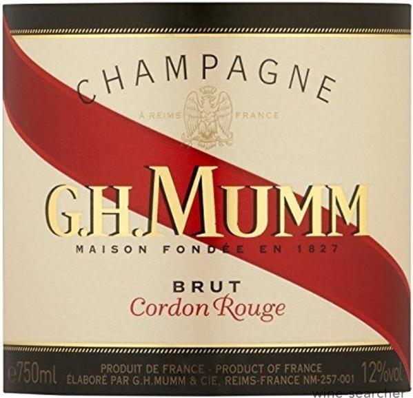 2002 G.H. Mumm Cuvee R. Lalou Prestige Brut Millesime, Champagne