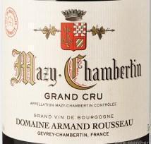 1988 Domaine Armand Rousseau Pere et Fils Mazis-Chambertin Grand