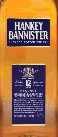 21 Years Old Partners' Reserve | Hankey Bannister HANKEY