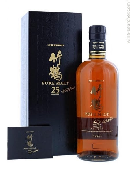Nikka Taketsuru Pure Malt 25 Year Old Blended Malt Whisky, Japan